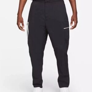 Nike Style Essentials Utility Pants Black Cargo Tech Size 34 Gorpcore Streetwear